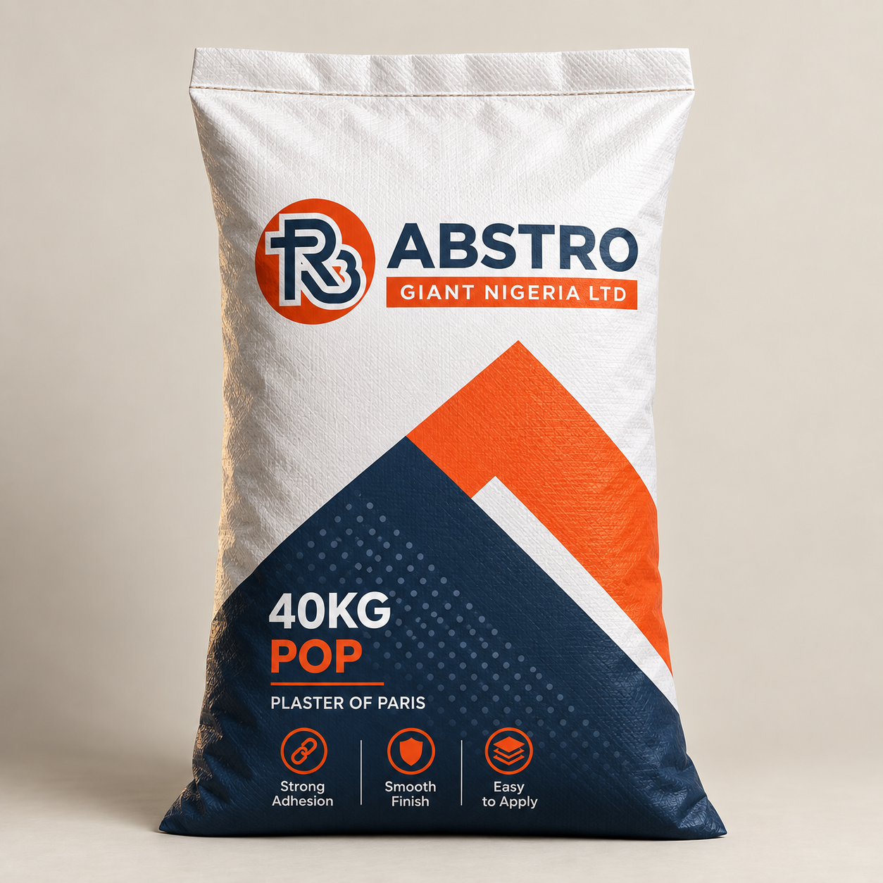 ABSTRO Plaster of Paris 40KG bag
