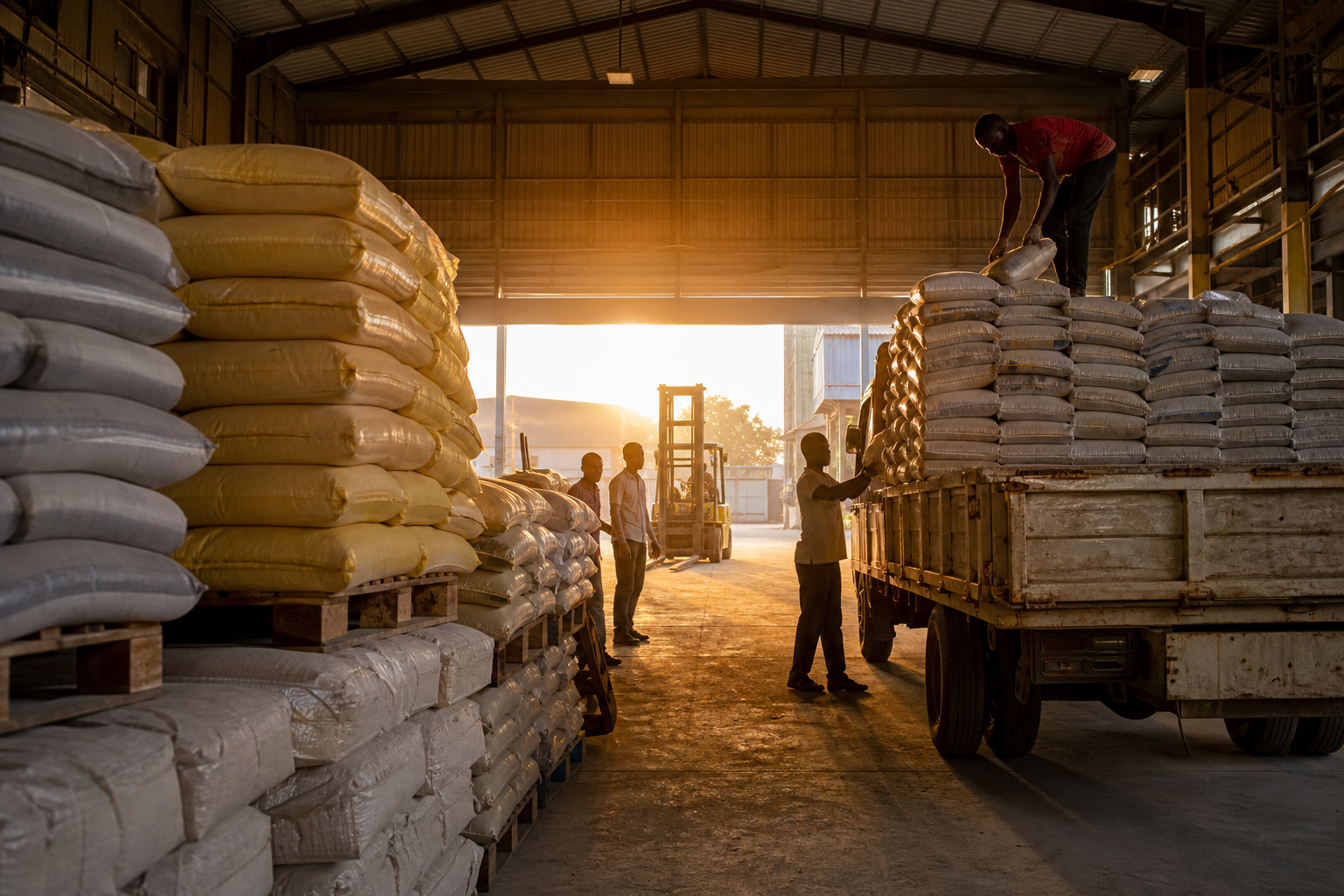 Warehouse loading and distribution